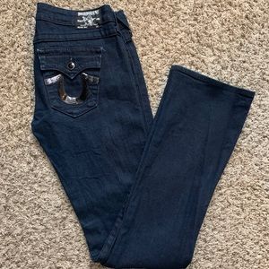 True Religion Swarovski crystal jeans